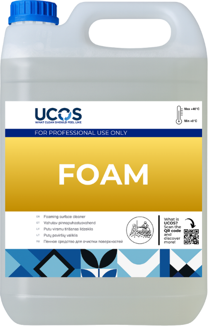 UCOS UCOS FOAM, Leeliseline vahupesuaine