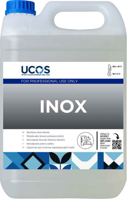 UCOS UCOS INOX, Roostevaba terase puhastus- ja poleerimisaine